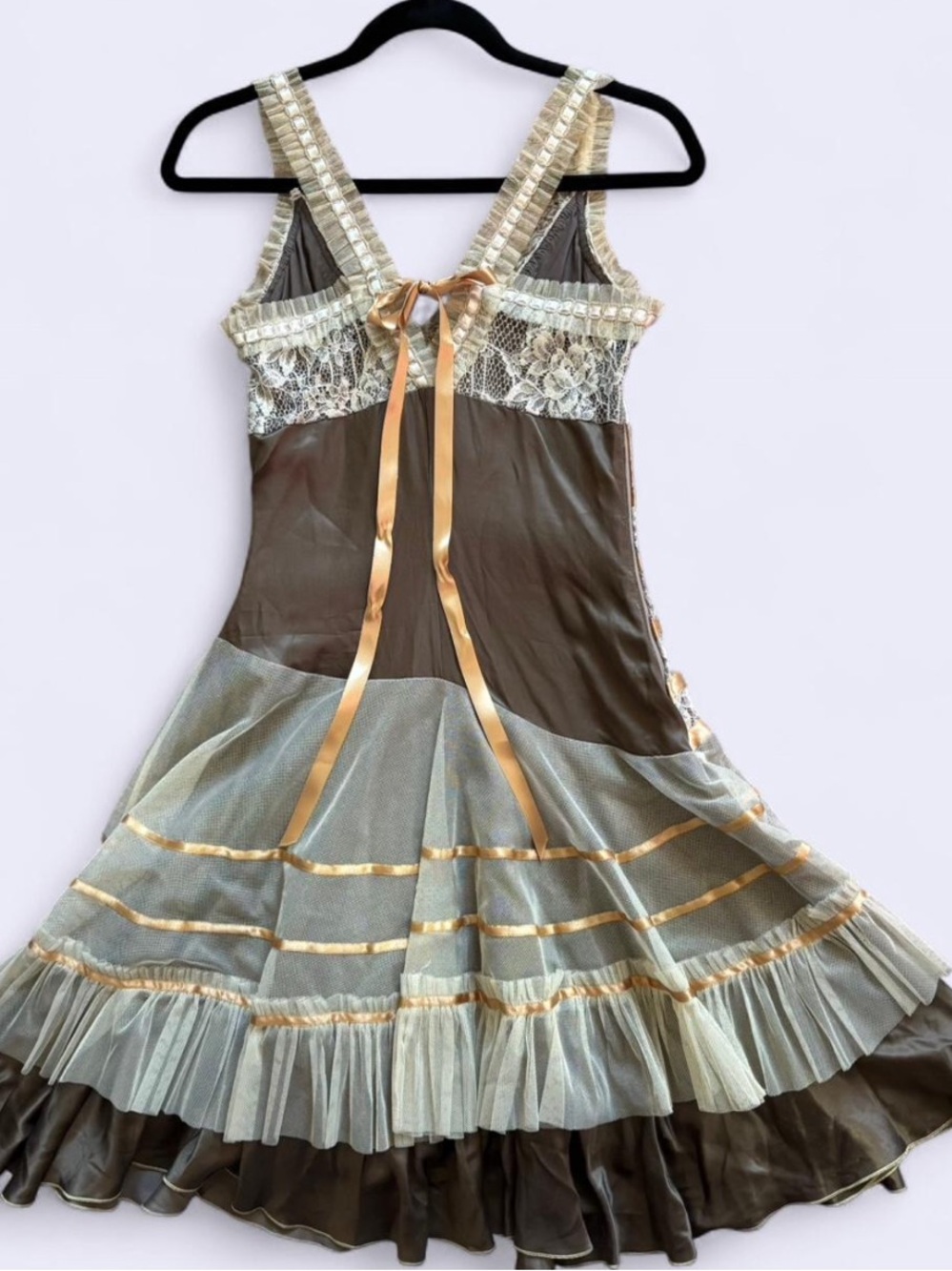 Rare Deadstock Bony Paris Silk Dress - Picture 5 of 5